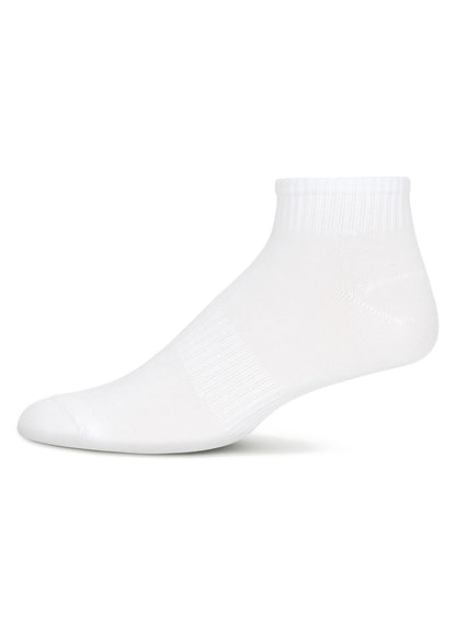 Women's 10 Pair Pack Active Sport Solid Quarter Socks : Color: White-Gray-Black