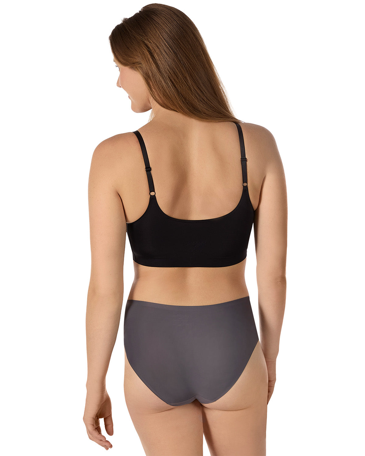 3 Pack Women's Bonded Bras with Removable Cups and Adjustable Straps
