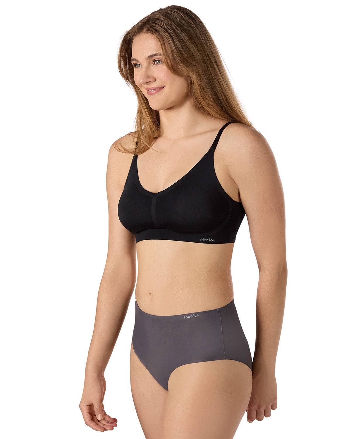 3 Pack Women's Bonded Bras with Removable Cups and Adjustable Straps