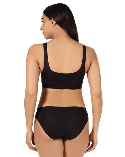 3 Pack Women's Bonded Pullover Tag-Free Bras with Removable Cups