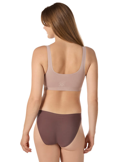 3 Pack Women's Bonded Pullover Tag-Free Bras with Removable Cups
