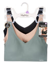 3 Pack Women's Bonded Pullover Tag-Free Bras with Removable Cups
