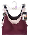 3 Pack Women's Bonded Pullover Tag-Free Bras with Removable Cups