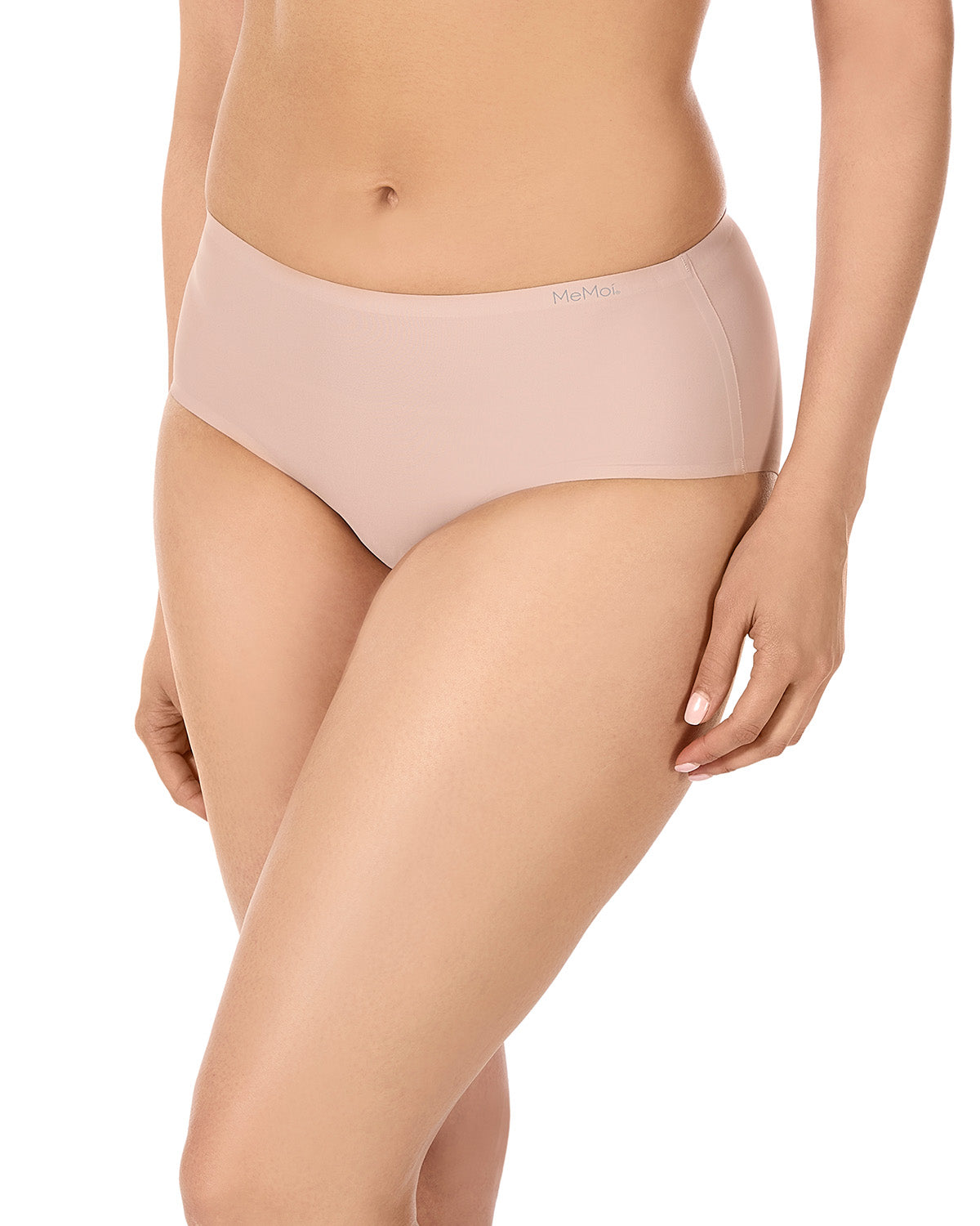 5 Pair Women's Silky Bonded Stitch-Free Tag-Free Solid-Color Briefs