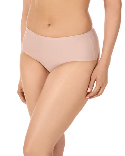 5 Pair Women's Silky Bonded Stitch-Free Tag-Free Solid-Color Briefs