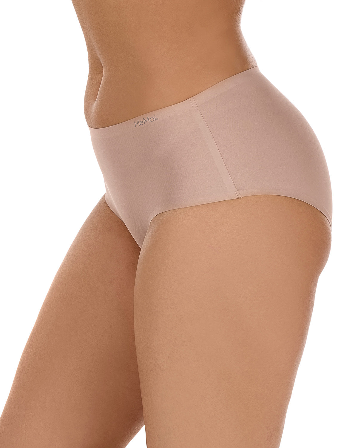 5 Pair Women's Silky Bonded Stitch-Free Tag-Free Solid-Color Briefs
