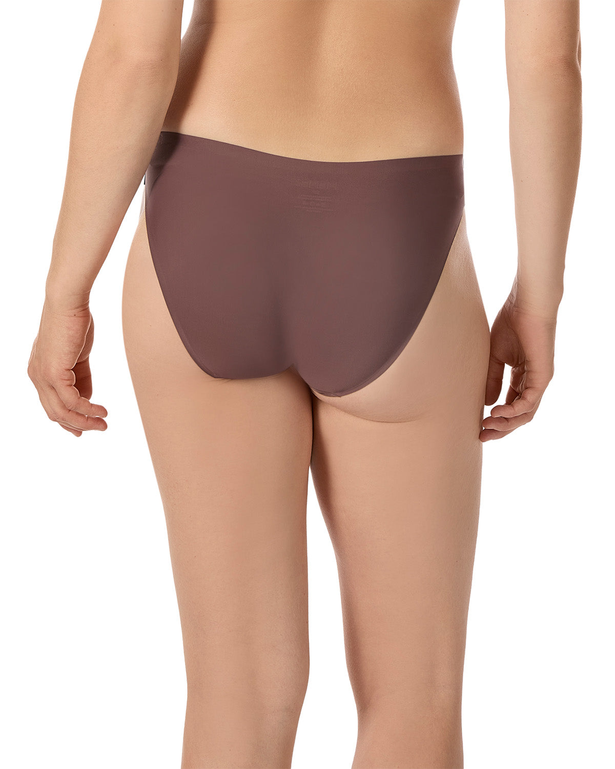 5 Pair Women's Bonded Stitch-Free Tag-Free Solid-Color Bikini Panties