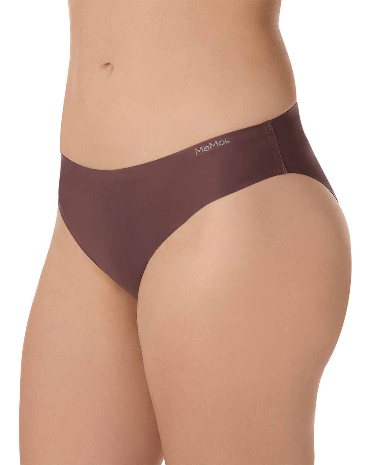 5 Pair Women's Bonded Stitch-Free Tag-Free Solid-Color Bikini Panties