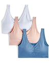 3 Pack Women's Seamless Tag-Free Padded Pullover Bras