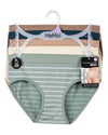 5 Pair Women's Seamless Solid-Color Tag-Free Brief Panties