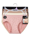 5 Pair Women's Seamless Solid-Color Tag-Free Brief Panties