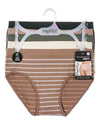 5 Pair Women's Seamless Solid-Color Tag-Free Brief Panties