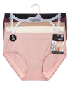 5 Pair Women's Seamless Solid-Color Tag-Free Brief Panties