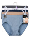 5 Pair Women's Seamless Pointelle Tag-Free Briefs - Assorted Colors