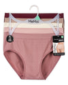 5 Pair Women's Seamless Pointelle Tag-Free Briefs - Assorted Colors