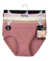 5 Pair Women's Seamless Pointelle Tag-Free Briefs - Assorted Colors