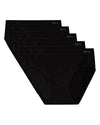5 Pair Women's Seamless Honeycomb-Pattern Tag-Free Hipster Panties