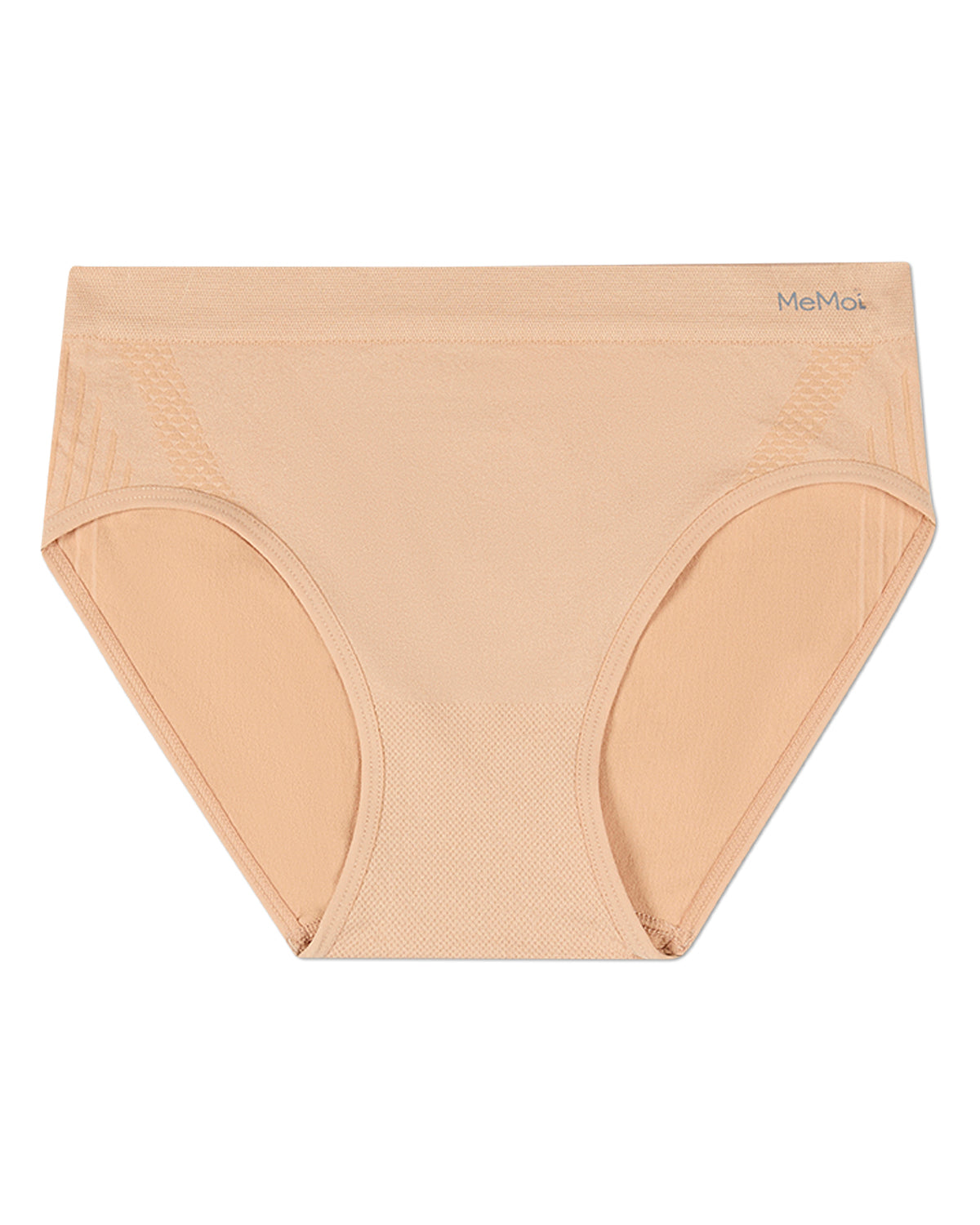 5 Pair Women's Seamless Honeycomb-Pattern Tag-Free Hipster Panties