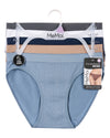 5 Pair Women's Seamless Pointelle Tag-Free No-Show Bikini Panties