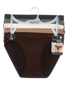 5 Pair Women's Seamless Pointelle Tag-Free No-Show Bikini Panties