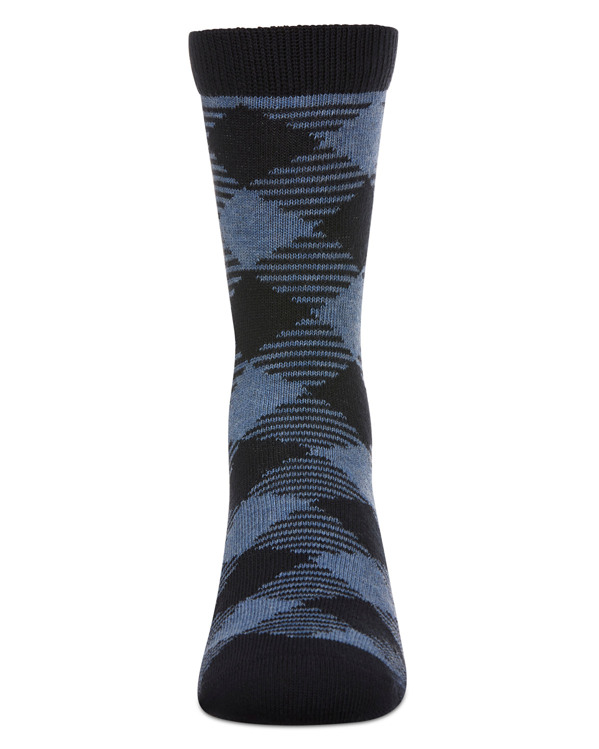 Boys' Argyle Crew Socks : Color: Navy