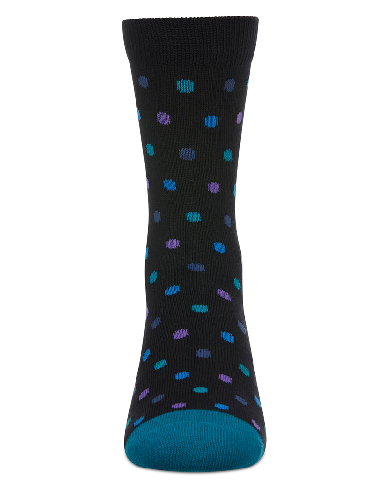 Boys' Colorful Dot Crew Socks