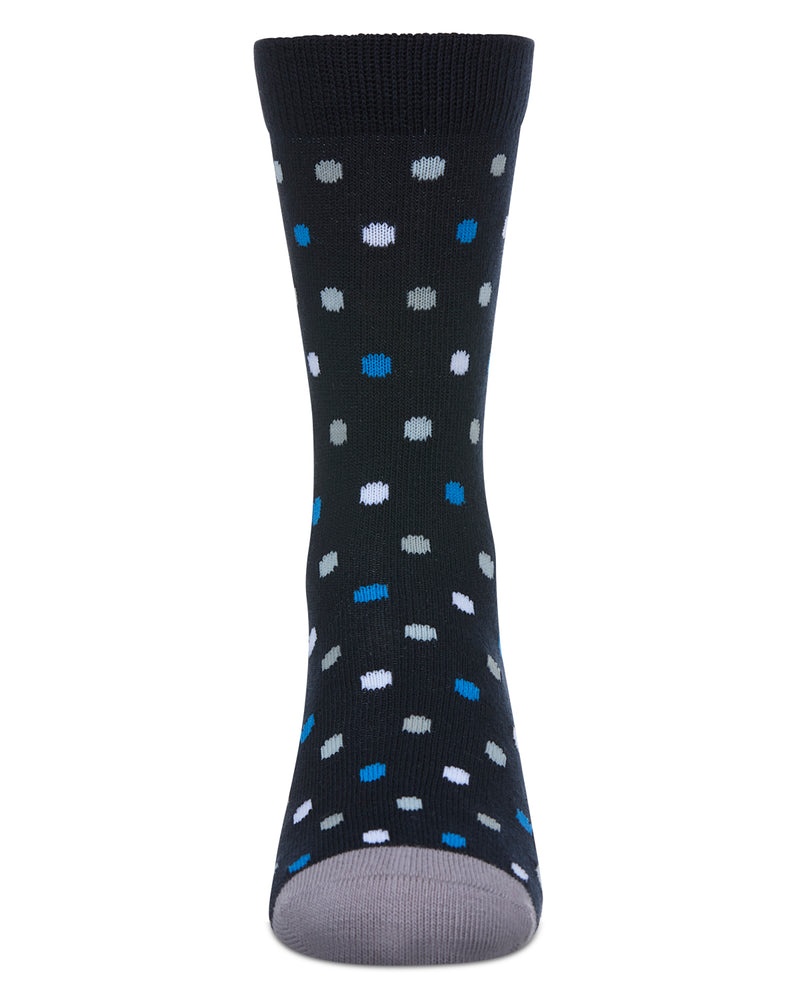 Boys' Colorful Dot Crew Socks