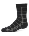 Boys' Boxed Stripe Crew Socks : Color: Navy