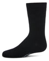 Boys' Checkerboard Rayon form Bamboo Blend Crew Socks : Color: Black