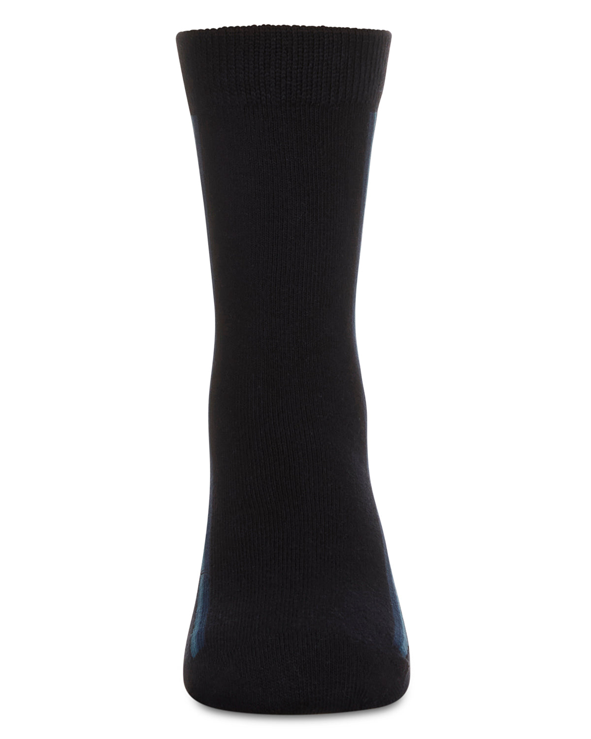 Boys' Dual Line Crew Socks : Color: Black