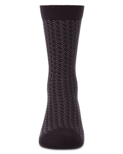 Boy's Bicolor Dashline Crew Socks