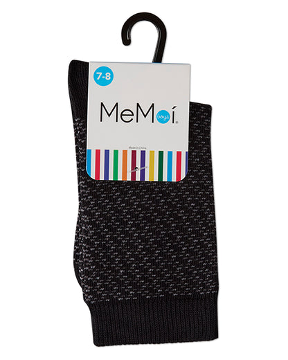 Boy's Bicolor Dashline Crew Socks