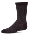 Boy's Bicolor Dashline Crew Socks