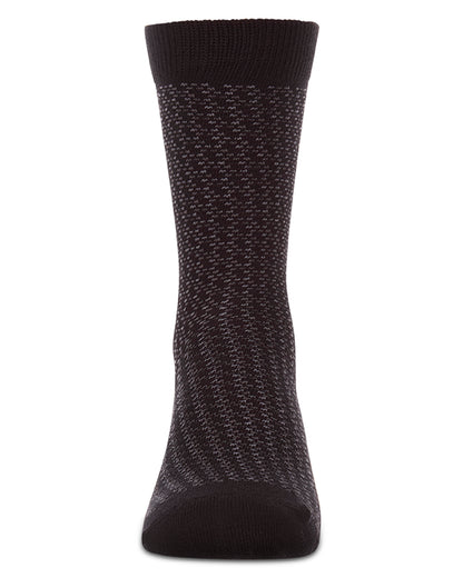Boy's Bicolor Dashline Crew Socks