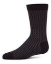Boy's Bicolor Dashline Crew Socks