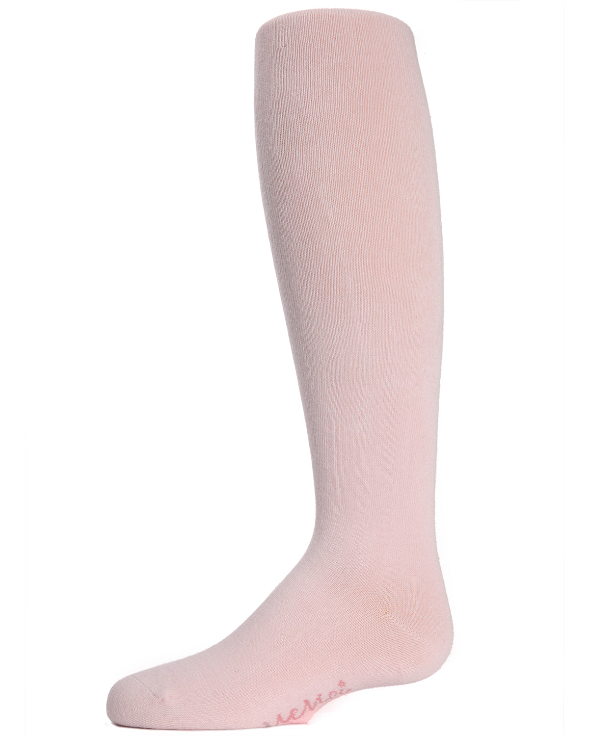 Baby and Toddler Girls Opaque Cotton-Rich Mini-Ribbed Sweater Tights