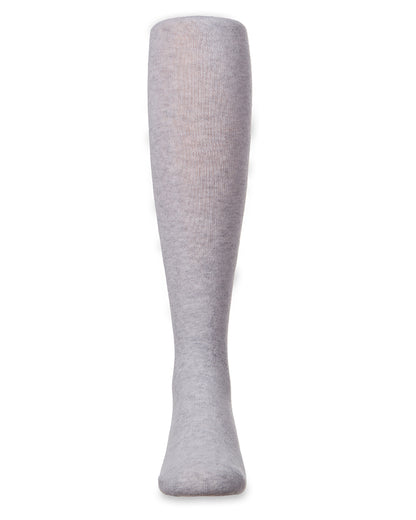 Baby and Toddler Girls Opaque Cotton-Rich Mini-Ribbed Sweater Tights