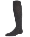 Girls' Soft Pima Cotton Opaque Tights : Color: Asphalt