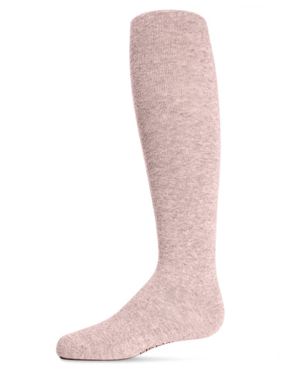 Girls' Soft Pima Cotton Opaque Tights : Color: Blush