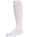 Girls' Soft Pima Cotton Opaque Tights : Color: White