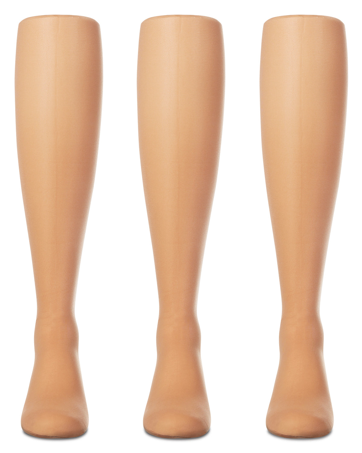 Girls' 3 Pair Pack Semi-Opaque Tights