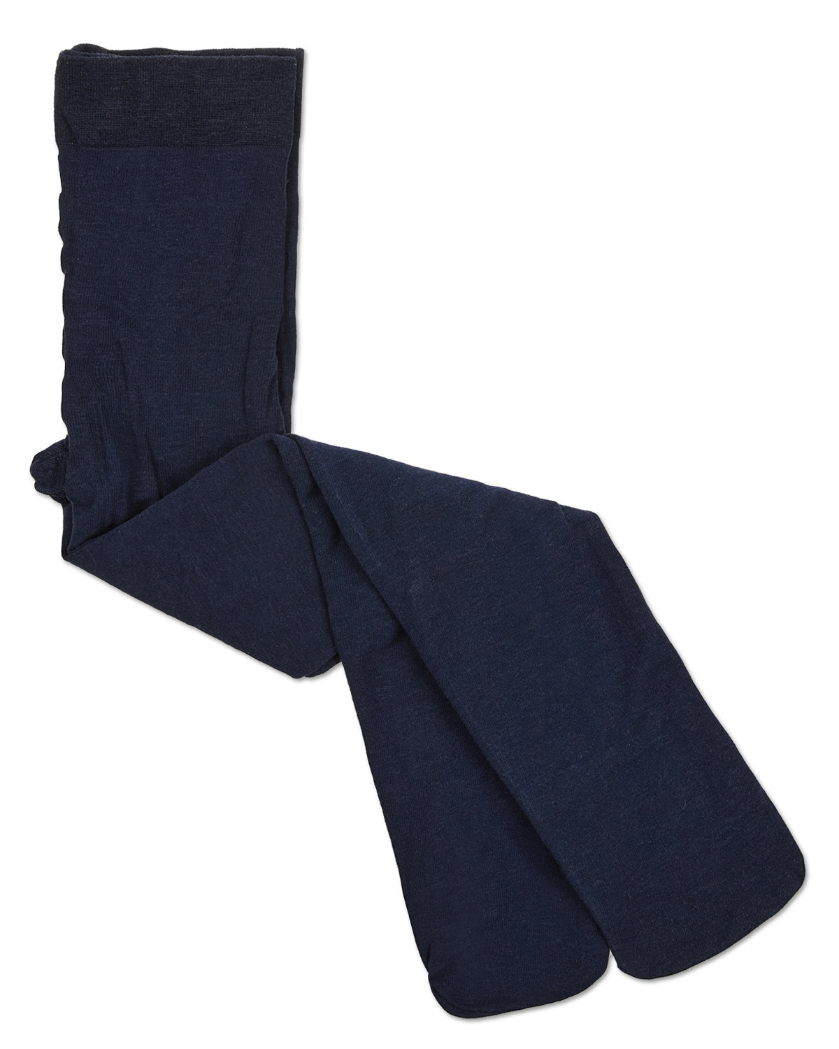 Girls' Soft Pima Cotton Opaque Tights : Color: Denim