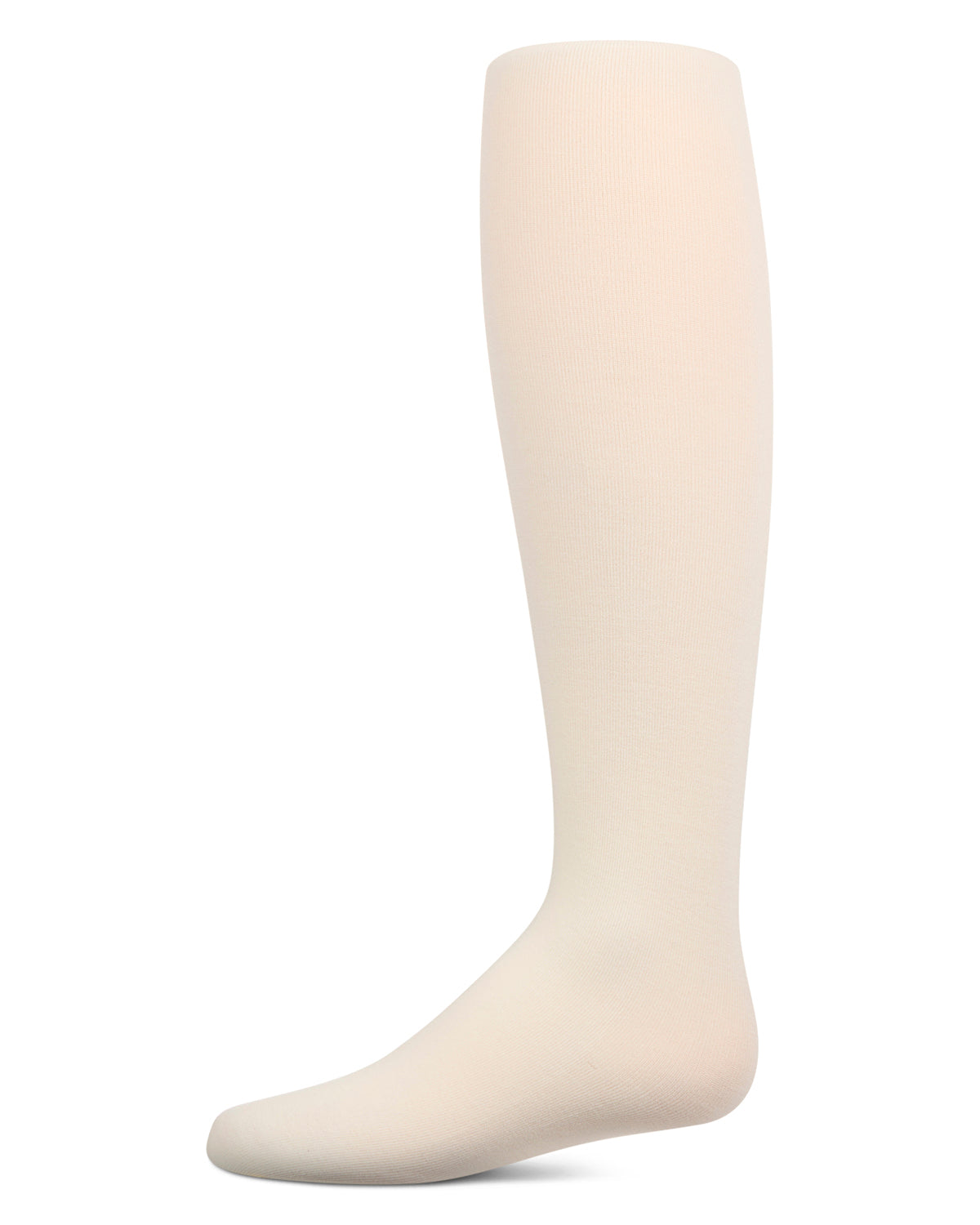 Girls' Soft Pima Cotton Opaque Tights