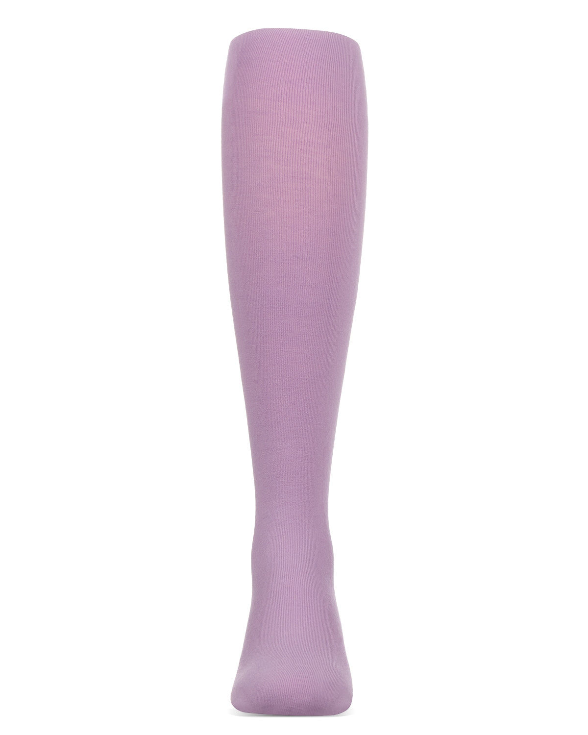 Girls' Soft Pima Cotton Opaque Tights : Color: Lavender