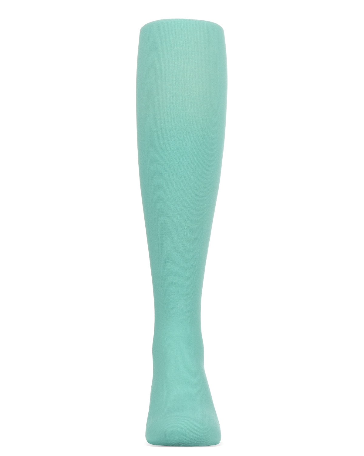 Girls' Soft Pima Cotton Opaque Tights : Color: Waterfall