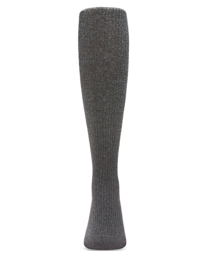 Girls' Thin Ribbed Cotton Tights
