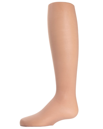 Girls Basic Silky-Sheer 18 Denier Nylon-Blend Tights