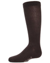 Kid's Basic Cotton Blend Knee High Socks : Color: Brown