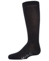Kid's Basic Cotton Blend Knee High Socks : Color: Black
