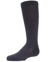 Kid's Basic Cotton Blend Knee High Socks : Color: Denim